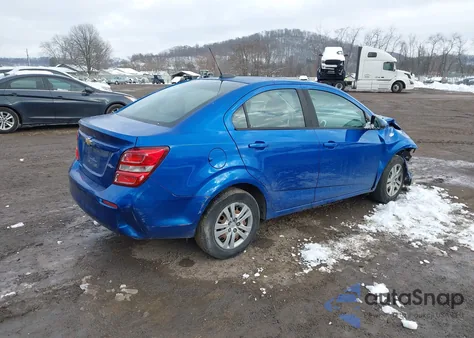 2017 Chevrolet Sonic Ls Auto z USA, uszkodzony, nr VIN 1G1JB5SH7H4163997